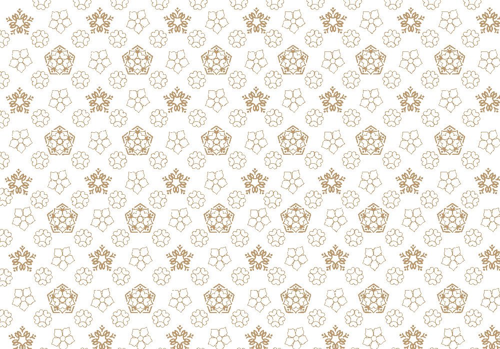 Black-and-gold geometric pattern, a wall detail at Mulan Maison