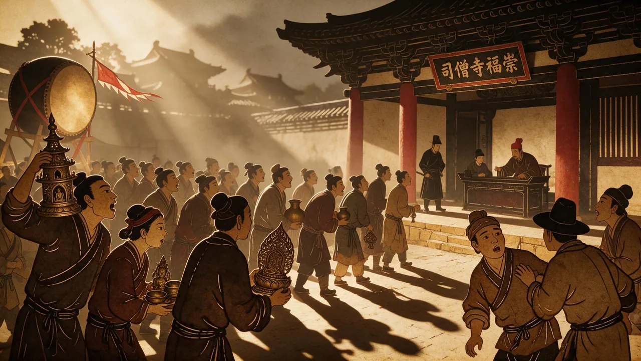 Shadow play · the marketplace crowd