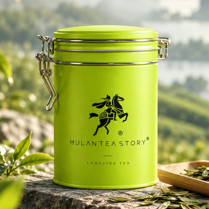 Mulan Tea Story · clean-fragrant Longjing (100g single tin)